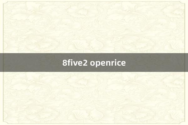 8five2 openrice