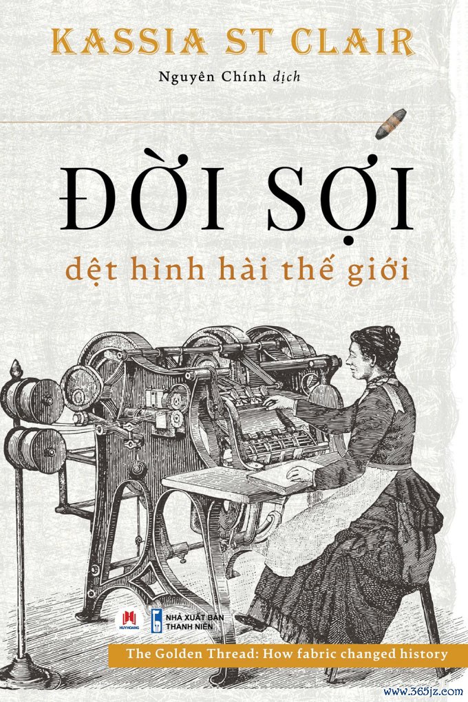 Sách Đời sợi: Dệt hình hài thế giới. Ảnh: Huy Hoàng Book