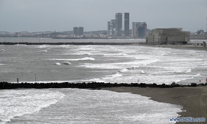 Một phần bờ Vịnh Mexico ở Boca del Rio， Mexico， ngày 21/1. Ảnh: Reuters