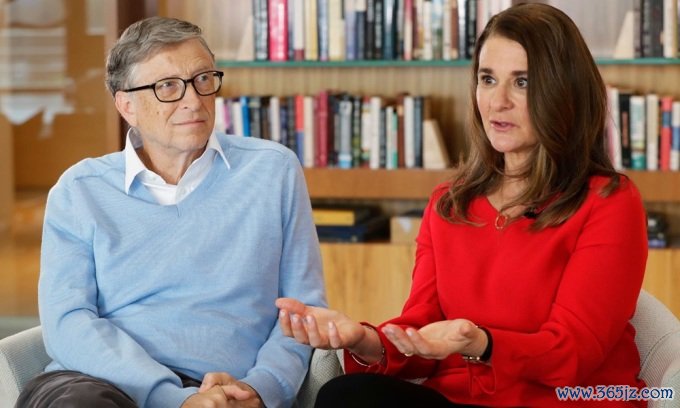 Tỷ phú Bill Gates và vợ cũ Melinda French Gates. Ảnh: AP